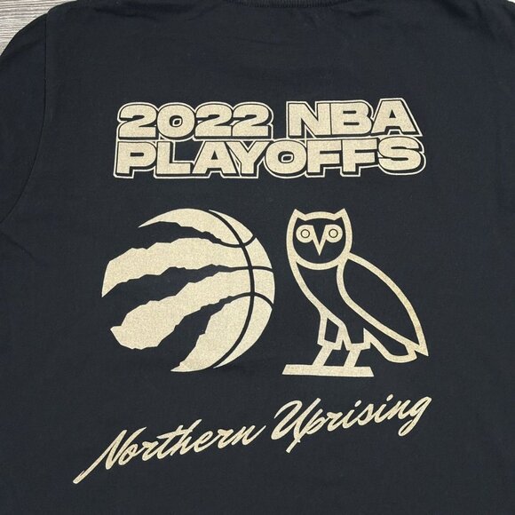 OVO x Toronto Raptors 2022 NBA Playoffs Longsleeve Shirt - Picture 4 of 5